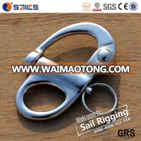 Forged Black Stainless Steel Snap Shackle